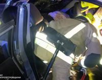 У Кривому Розі сталася ДТП: травмовано 6 осіб, двох людей затисло в салоні легковика