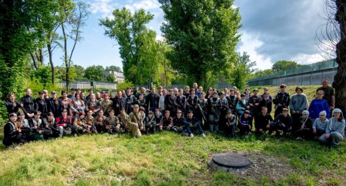 У Камʼянському провели навчально-польові збори з предмету “Захист України”