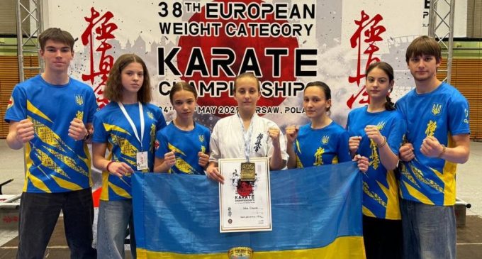 Спортсменка із Камʼянського Софія Філіп’єва перемогла на Чемпіонаті Європи з Кіокушин карате