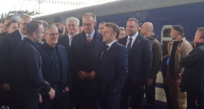 До Києва прибули Мерц, Макрон, Стармер та Туск