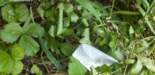 Велопатрульні Кривого Рогу виявили у чоловіка наркотичні речовини