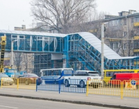 Можливі незручності: у Дніпрі ремонтують надземний перехід на Слобожанському проспекті