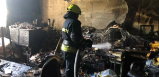 Вогнеборці Дніпра врятували жінку на пожежі у центрі міста
