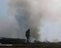 У Нікопольському районі вогнеборці ліквідували пожежу, що виникла внаслідок удару дроном