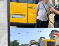 У Запоріжжі інспектори відділу безпеки дорожнього руху оперативно розшукали та винесли на водія громадського транспорту адмінматеріал