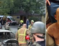 Нацполіція та СБУ затримали у Дніпрі двох підозрюваних у скоєнні теракту, вчиненого на замовлення спецслужб рф