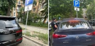 У Дніпрі виявляють водіїв-порушників, які паркують свої автомобілі на місцях для людей із інвалідністю