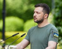 Зеленський прилетів до Литви на саміт “Бухарестської дев’ятки”