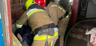 Жовті Води: ліквідовуючи пожежу у будинку, вогнеборці врятували чоловіка