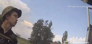 Поліцейські врятували водія вантажівки після удару ворожого дрону на Дніпропетровщині