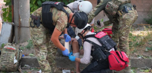 Ворожі шахеди влучили поряд з будівлею ТЦК у Запоріжжі: подробиці