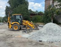 У Дніпрі ремонтують одну з найпроблемніших ділянок вулиці Миколи Руденка