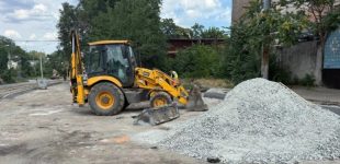У Дніпрі ремонтують одну з найпроблемніших ділянок вулиці Миколи Руденка
