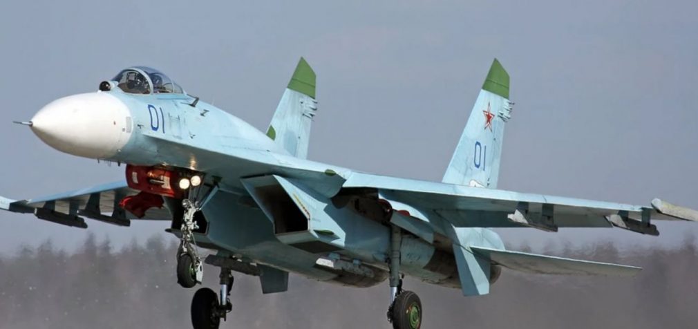 В Росії розбився винищувач Су-27