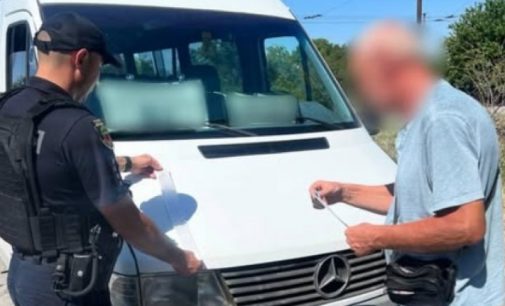 У Запоріжжі водій маршрутки грубо порушив ПДР: патрульні розшукали правопорушника